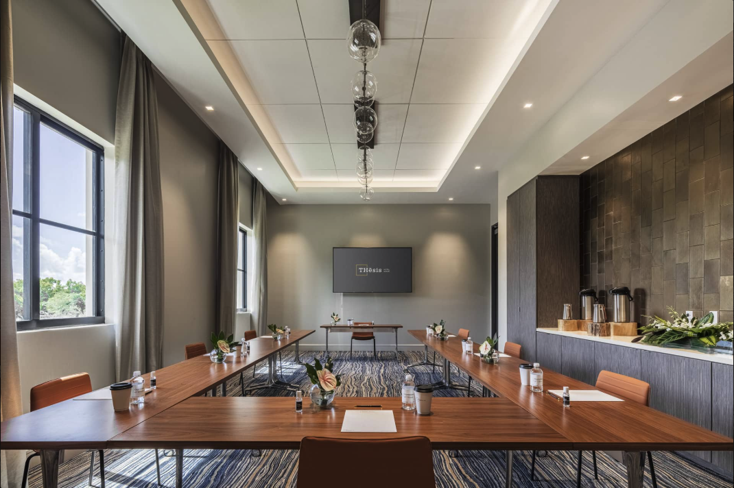 Thesis Coral Gables meeting room set for the estate planning workshop